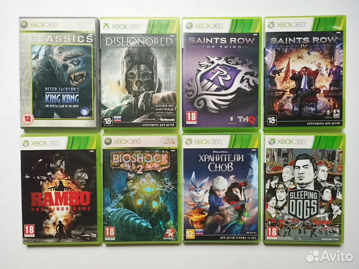 Лицензионные диски для xbox 360