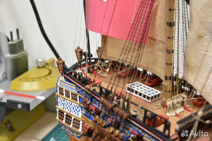 Модель корабля HMS Bellona 1:100