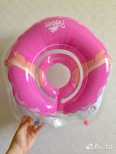 Надувной круг для плавания на шею Roxy kids