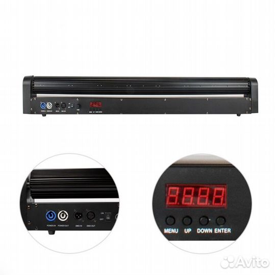 LED Beam BAR 8*12 rgbw Светомузыка Цветомузыка