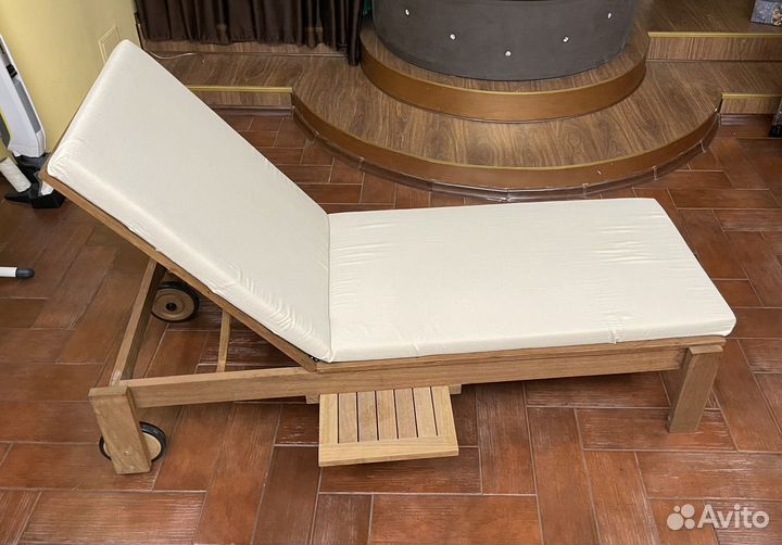 Шезлонг из дерева массив Тик шизлонг шэзлонг