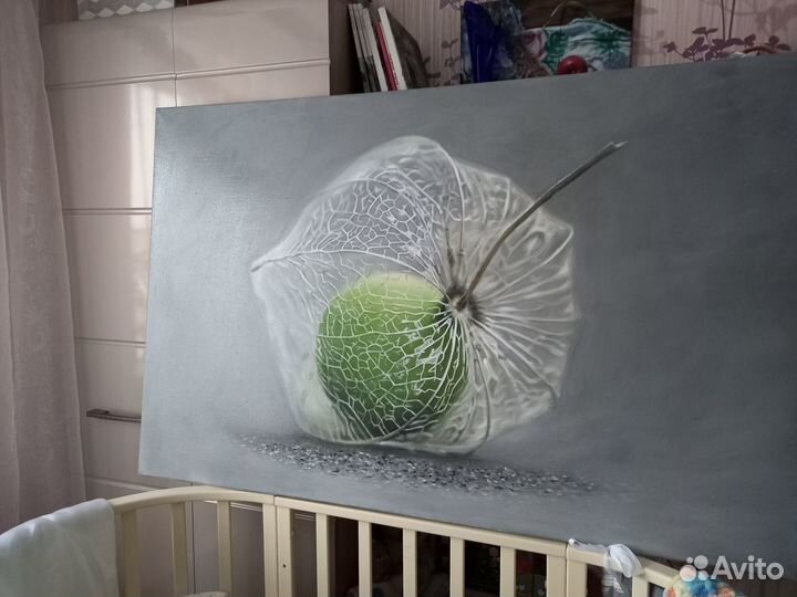 Превосходный портрет маслом, на холсте