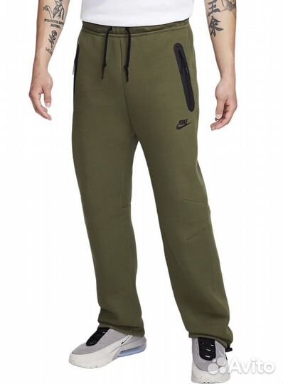 Штаны Nike Sportswear Tech Fleece Green