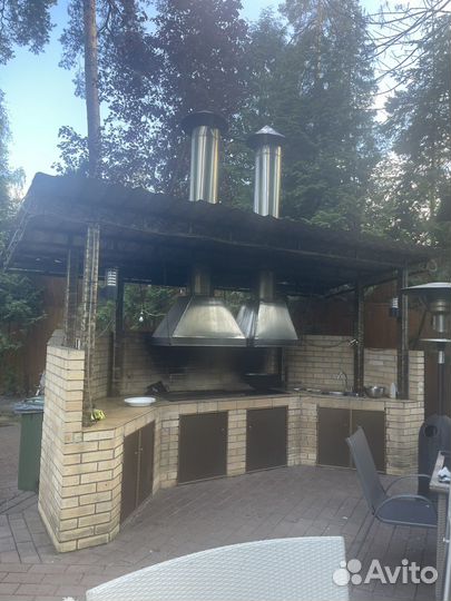 Многофункциональный мангал, летняя кухня