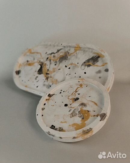 Свечи в гипсе