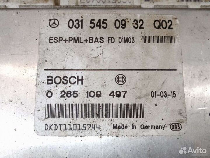 Эбу Mercedes-Benz W220 1998-2005