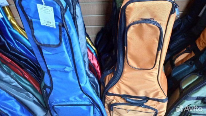 Чехлы для Гитары Баса Укулеле Новые в Ассортименте