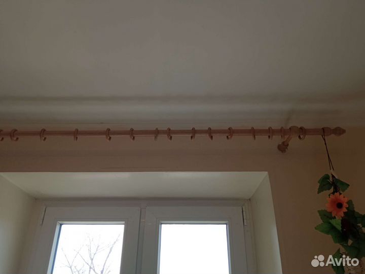 Карниз для штор деревянный 180 см