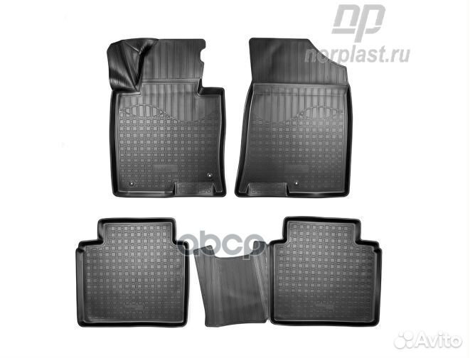 Коврики салона (полиуретан) NPA11-C31-620 norplast