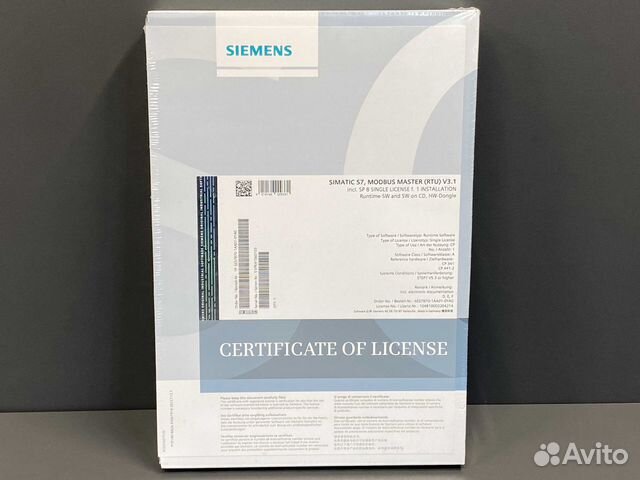 Siemens 6ES7 870-1AA01-0YA0 Софт, новый, 5 шт
