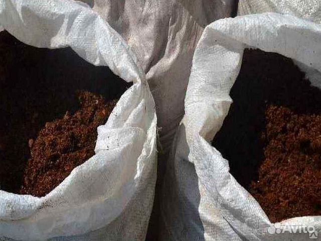 Навоз перегной конский и коровий в мешках