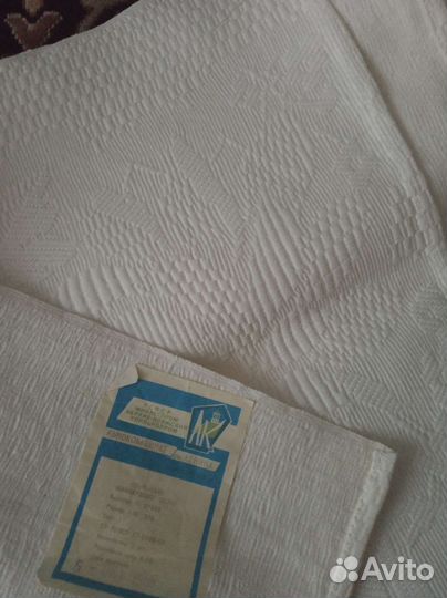 Покрывало скатерть СССР шёлковое