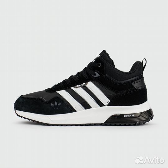 Adidas Retropy F2 Mid Black / White with furзима