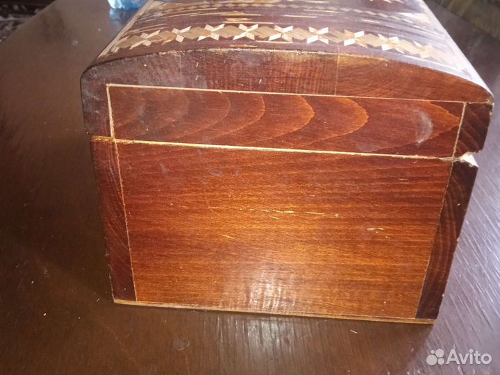 Шкатулка деревянная СССР
