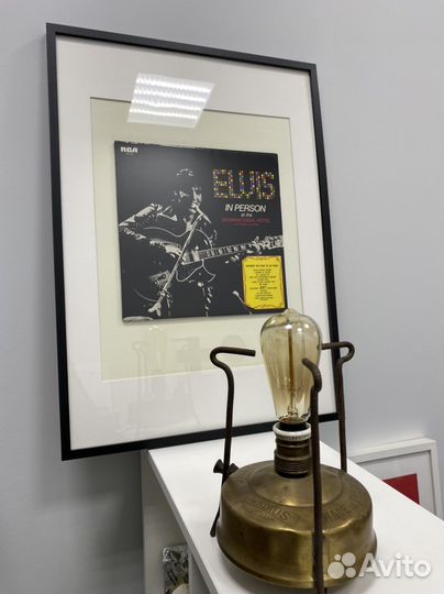 Идеальный подарок - винил Elvis Presley в рамке