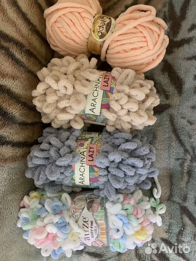 Пряжа alize puffy