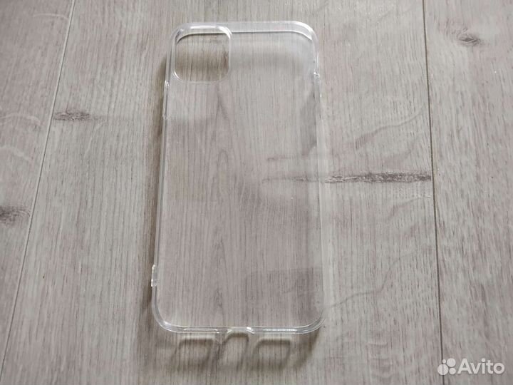 Чехол на iPhone 11/XR прозрачный