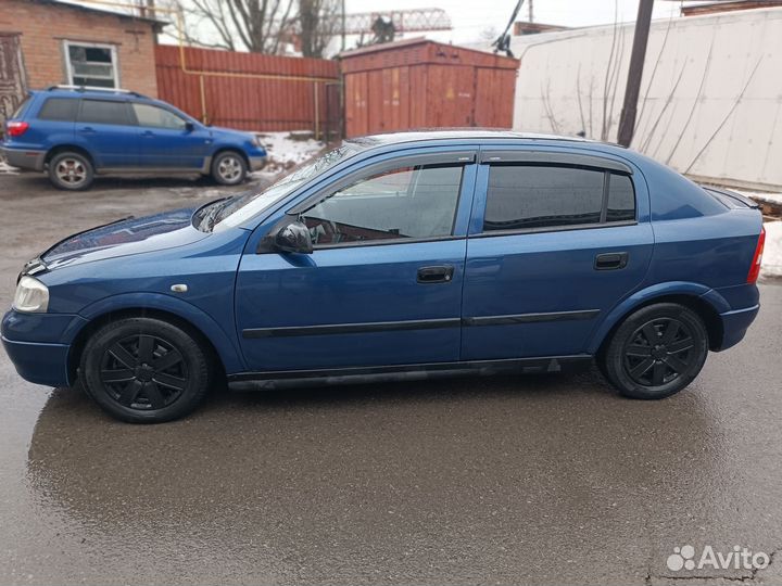 Opel Astra 1.4 МТ, 2004, 213 532 км