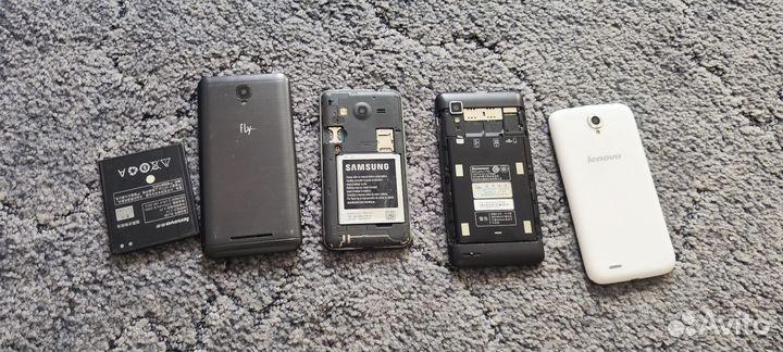 Смартфон 4 шт запчасти лот