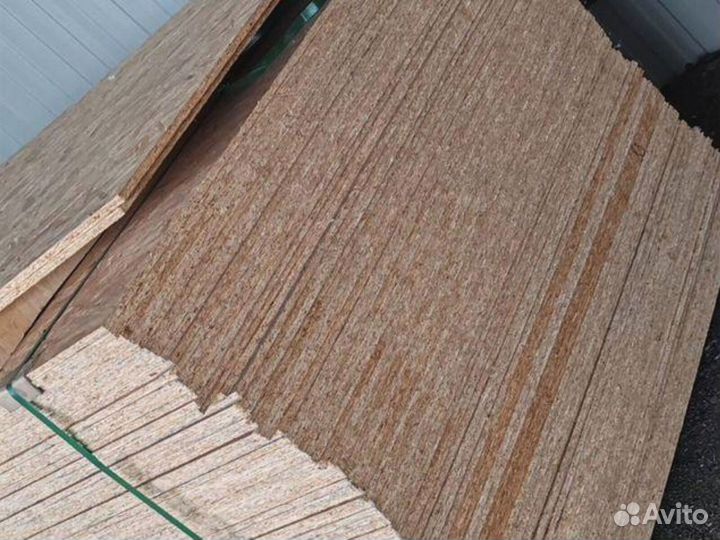 Осб (osb осп-3) 9 мм плита калевала, кроношпан