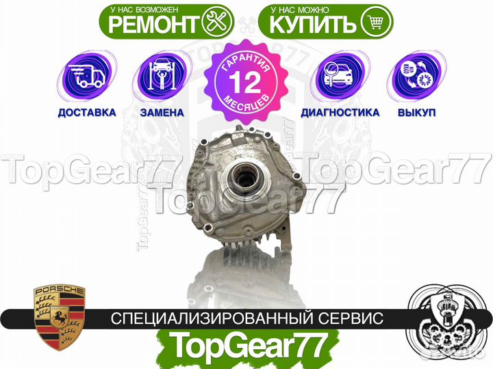Раздатка Porsche Cayenne E3 S/Turbo/GTS 2017-2023