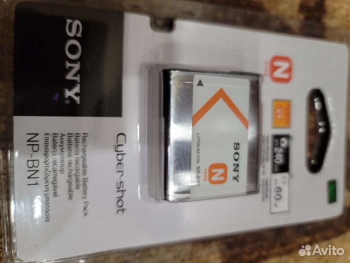 Аккумулятор для цифрового фотоаппарата Sony NP-BN1