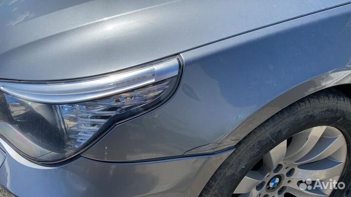 Переднее левое крыло BMW E60 цвет 52/7