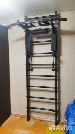 Шведская стенка усиленная + турник 3в1 Мультихват