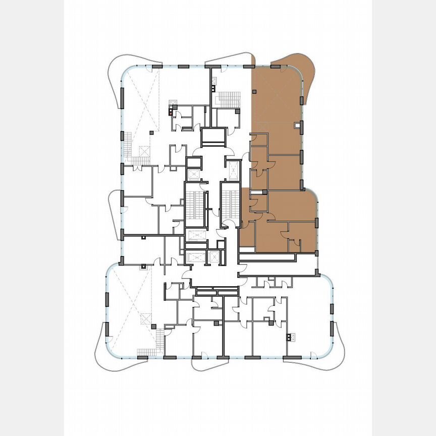 4-к. квартира, 429,2 м², 13/14 эт.