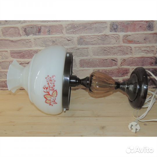 Советская электрическая настольная лампа СССР