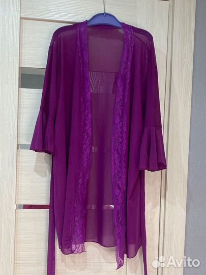 Прозрачный халат