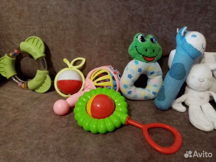 Погремушки+круг для купания