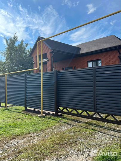 Забор жалюзи под заказ от производителя