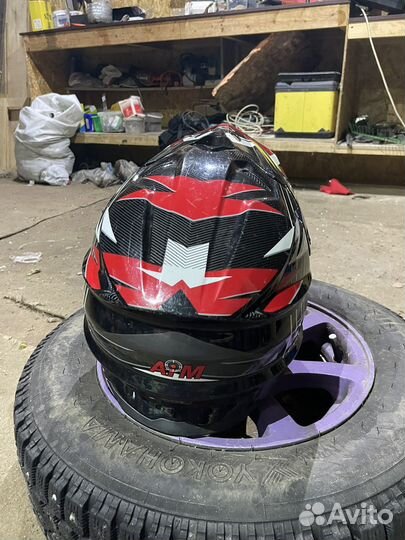 Мотошлем кроссовый