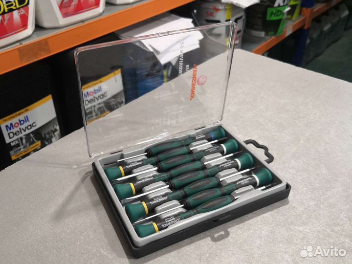 Набор отверток для точной механики 8 пр. jonnesway