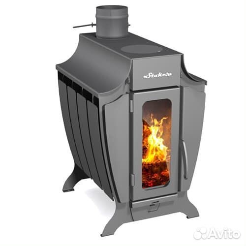 Печь отопительно-варочная на дровах