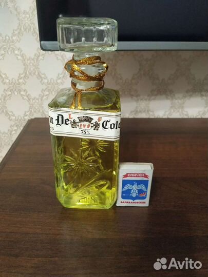 Винтажный мужской одеколон Сирия,времён СССР