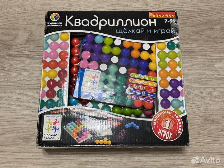 Настольная игра «Квадриллион»