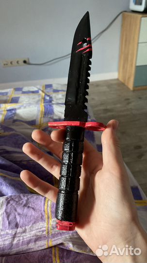 Нож м9 скрэтч из дерева