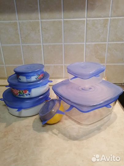 Крышки силиконовые