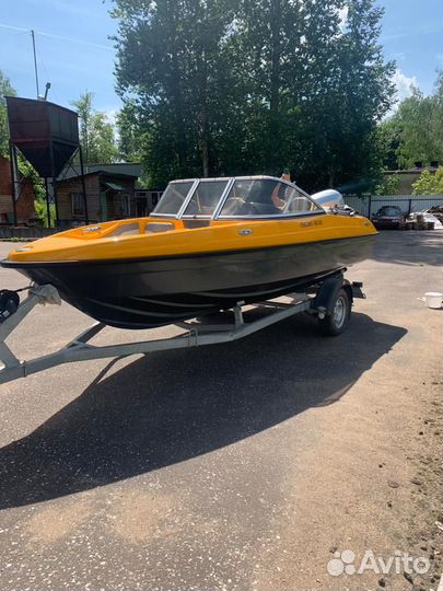 Энигма 460 с мотором Honda 90