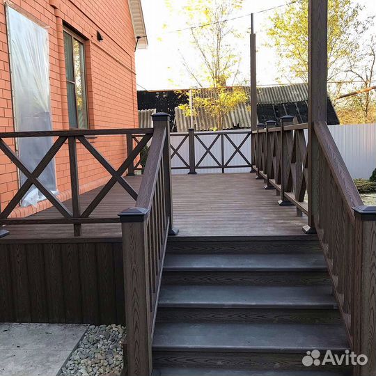 Ограждения из дпк