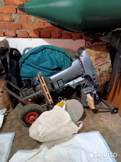 Лодка с мотором