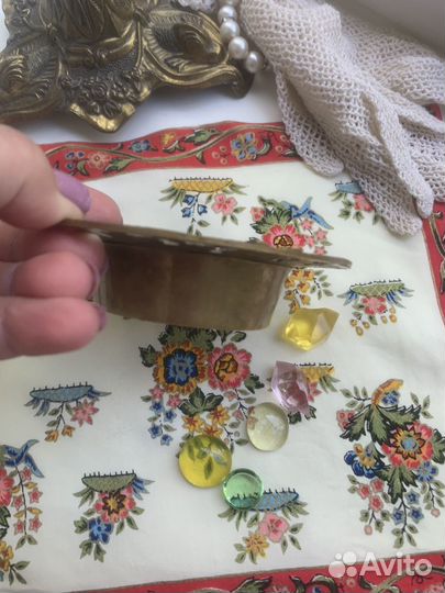 Пепельница латунь. Винтаж