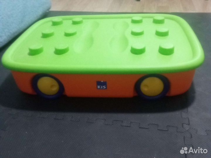 Испанский контейнер для игрушек на колесах кis