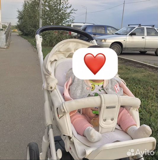 Коляска 2 в 1 adamex