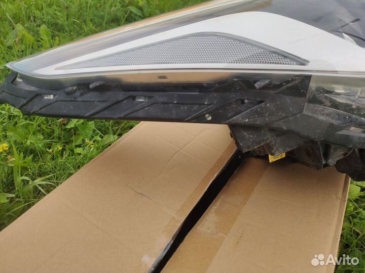 Фара на hyundai solaris 2