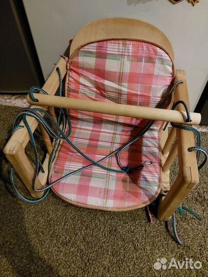 Качели деревянные