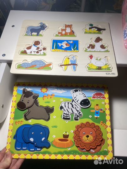 Деревянные пазлы