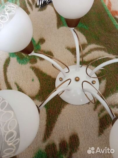 Люстра потолочная бу